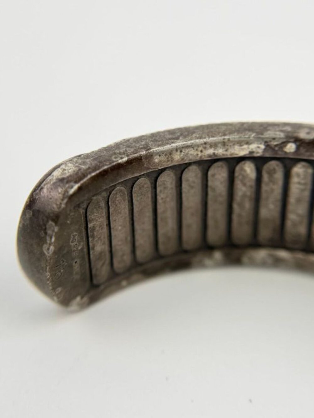 Gucci GG Marmont Bangle Bracelet Silver Vintage Ji Su Hboc - Picture 7 of 16